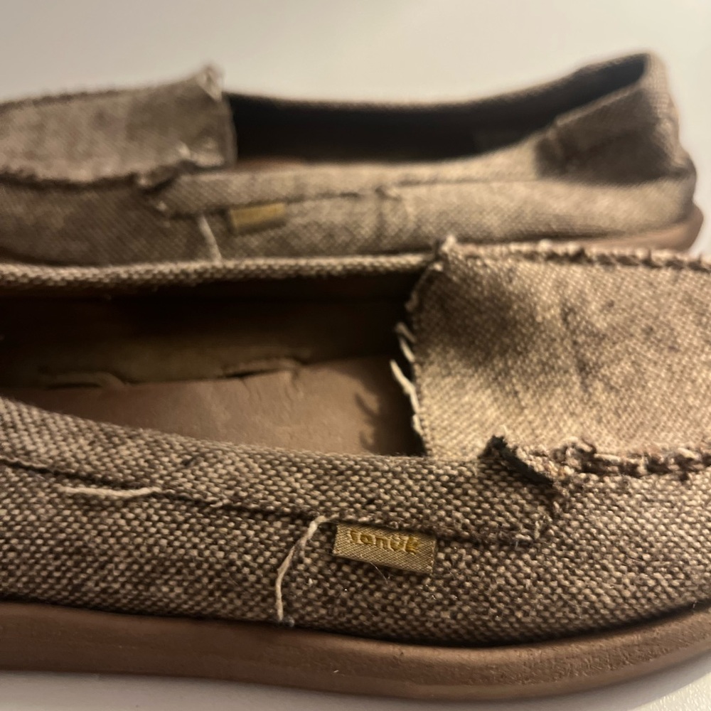 Sanuk Women’s Slip-On Shoes - Brown, Size 9 - Picture 3 of 6